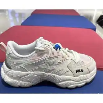 斐乐蕨草鞋fern女鞋运动鞋户外老爹鞋反光休闲鞋不退换奶白剪吊牌发40