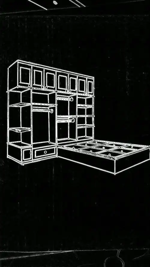 手绘圆角榻榻米