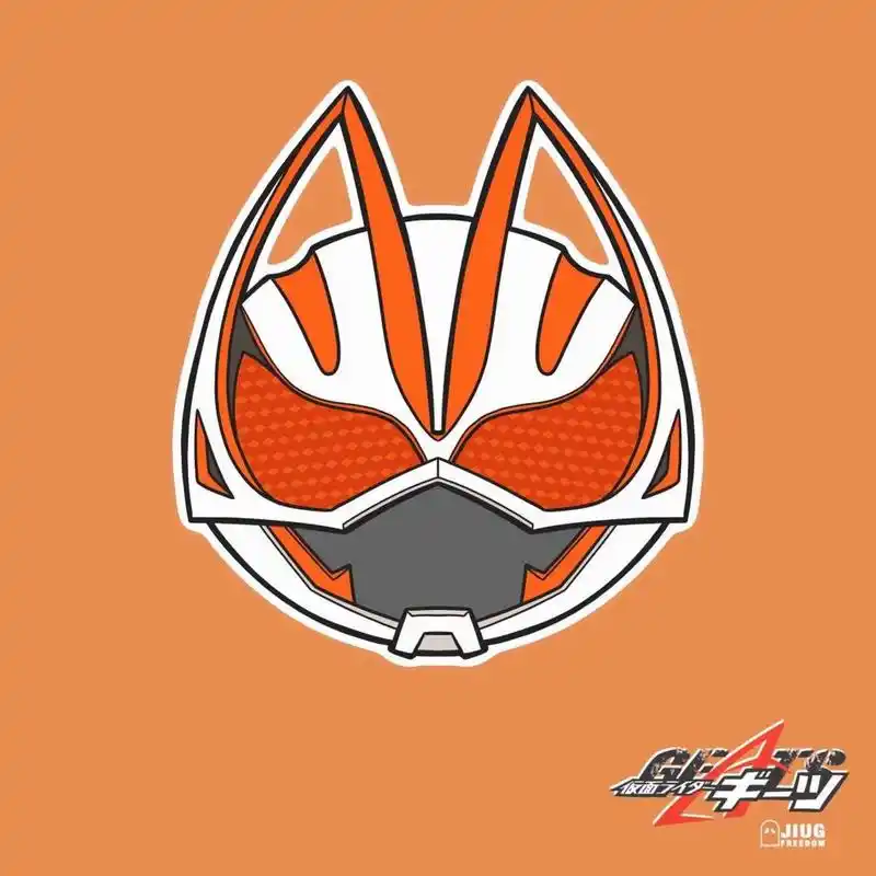 假面骑士极狐q版贴纸小头像 #假面骑士# #头像# #动漫# #微信头像