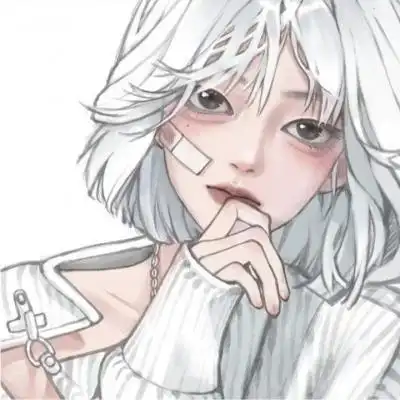 漫画头像女ins高级质感高清图片_女生动漫头像_头像屋