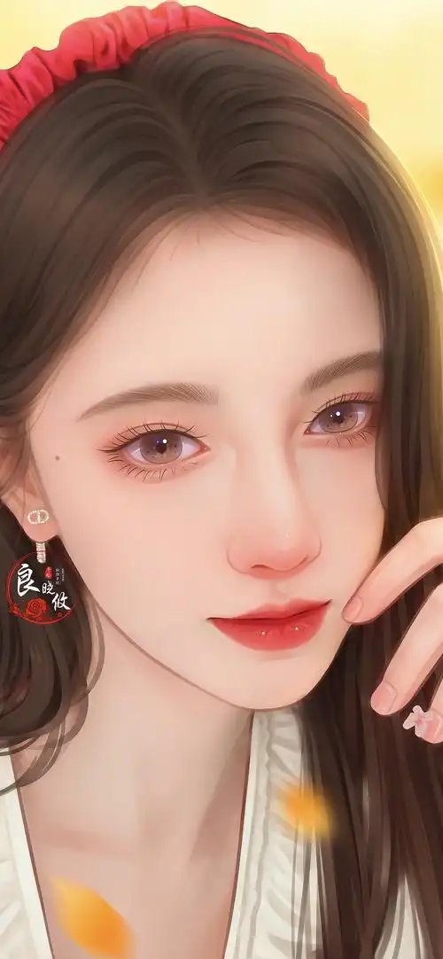 鞠婧祎手绘头像