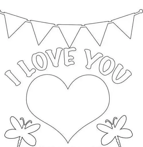 手绘简笔画贺贺卡手绘简笔画贺卡