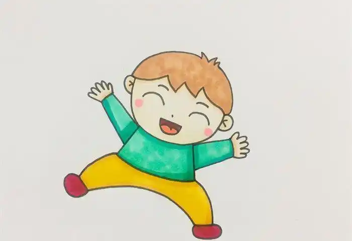 简单的小孩怎么画人物简笔画简笔画大全