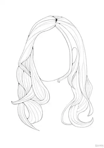 辅导专区 作业详情 rh-9-211千折 临摹头发的训练—线条线稿提高练习