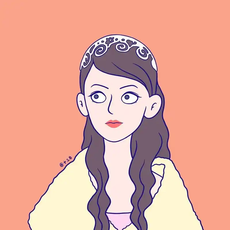 q版头像 手绘漫画插画 经典版 言承旭 大s 没长开的16岁杨丞琳太难画