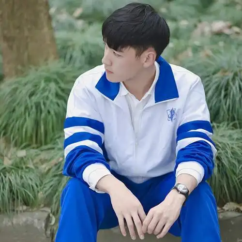 清新校服学长头像