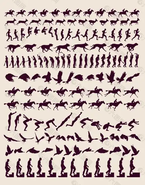 逐帧动画矢量图