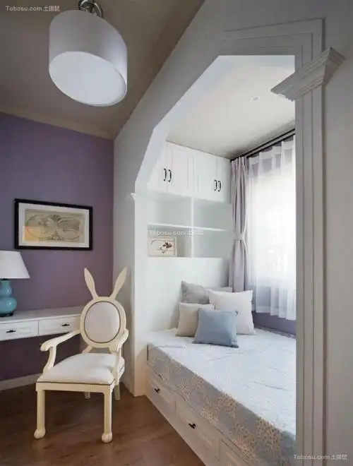 2019美式卧室装修设计图片 2019美式书桌装修图片