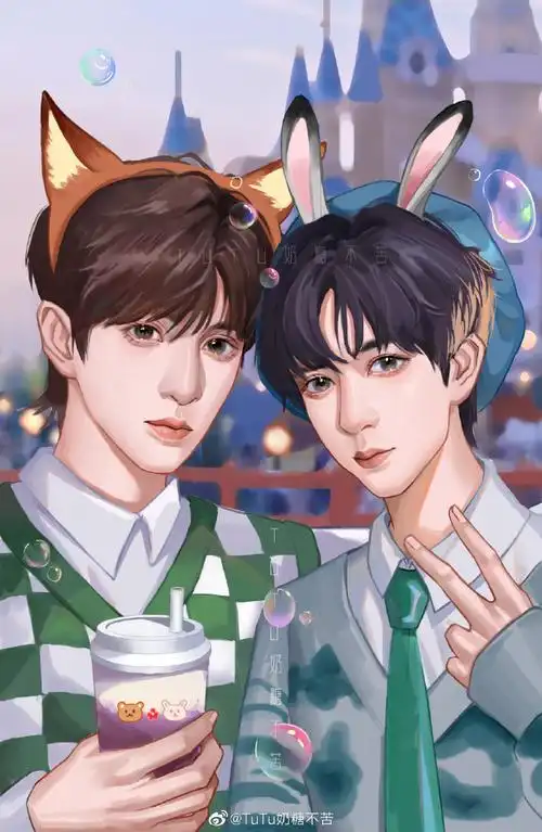 翔霖超话7615#且以晨曦与落霞作伴#【岁岁余年】翔霖新年联产凛冬