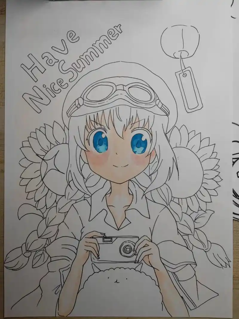 动漫 #手绘#临摹@#动漫人物绘画 # - 抖音