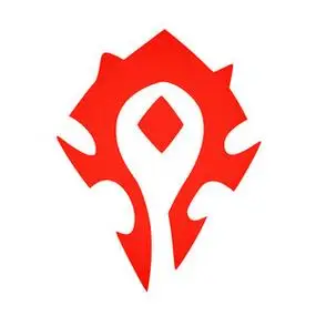 魔兽世界部落标志车贴图片