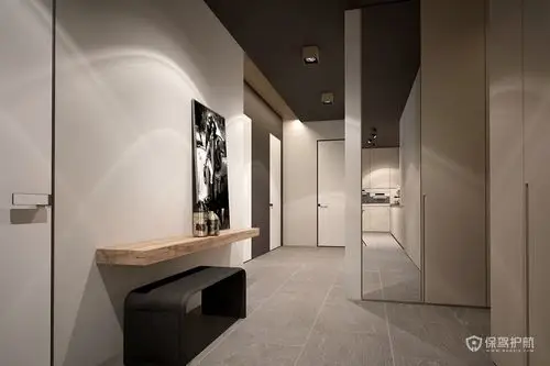 墙面和地面的颜色搭配有什么技巧灰地砖配米色墙效果图