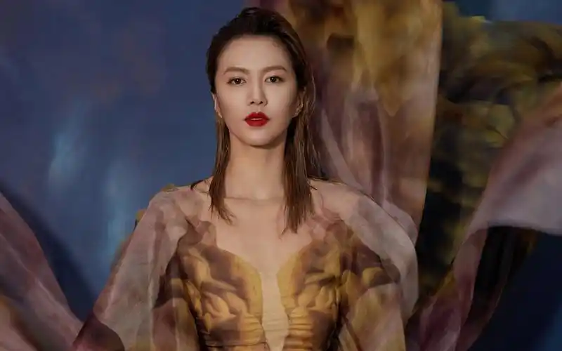 谭维维绚烂迷人写真图片桌面壁纸