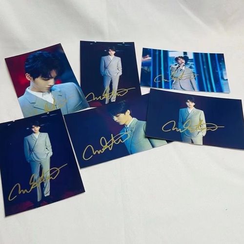 tfboys王俊凯亲笔签名照活动现场亲签保真买二送一粉丝应援周边