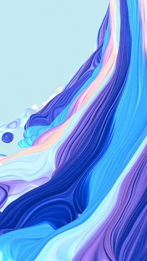 清新炫彩设计创意手机壁纸