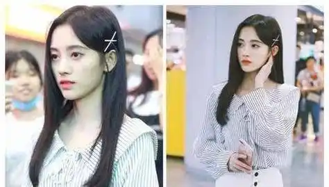 鞠婧祎和杨超越都是宅男女神,一个仙气飘飘,一个却呆萌可爱_衣服_样子