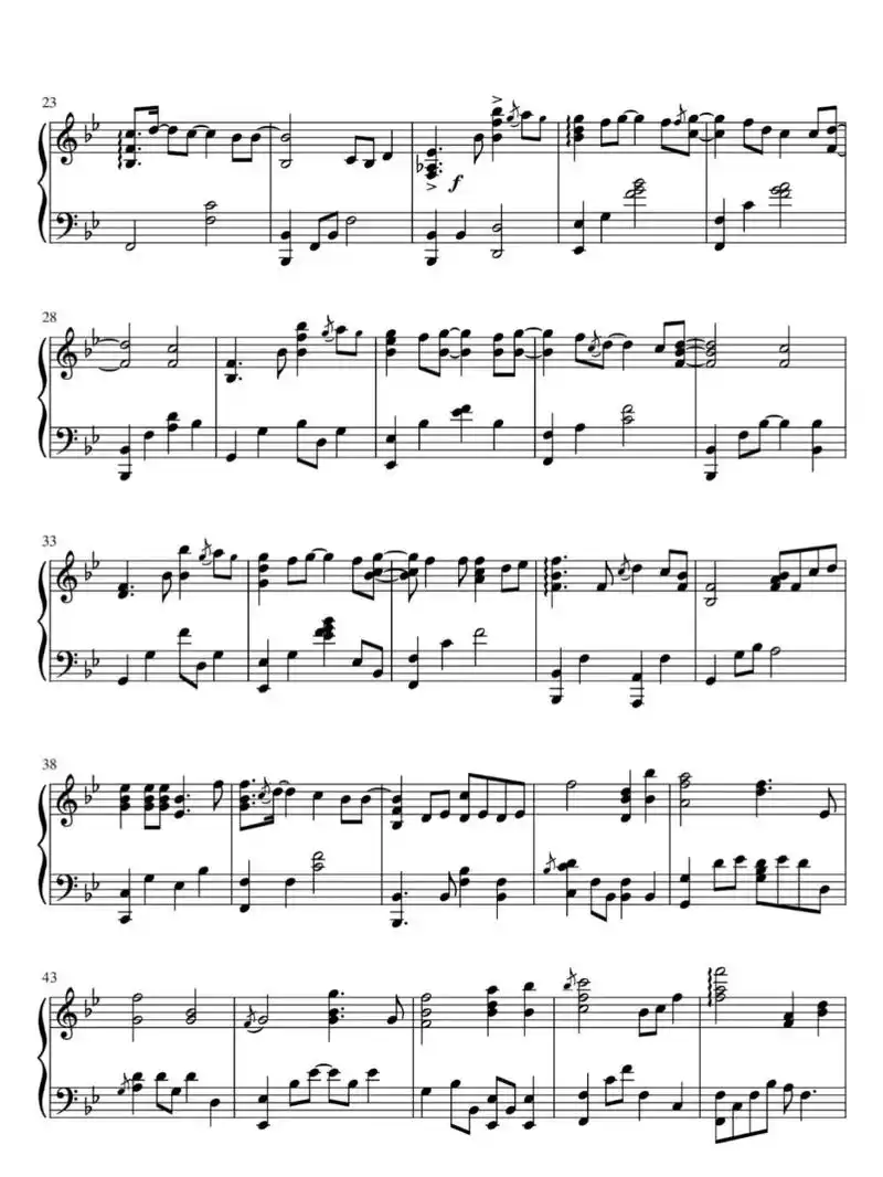 《阿拉斯加海湾》满足粉丝心愿～#钢琴谱 #五线谱 #钢琴教学 - 抖音