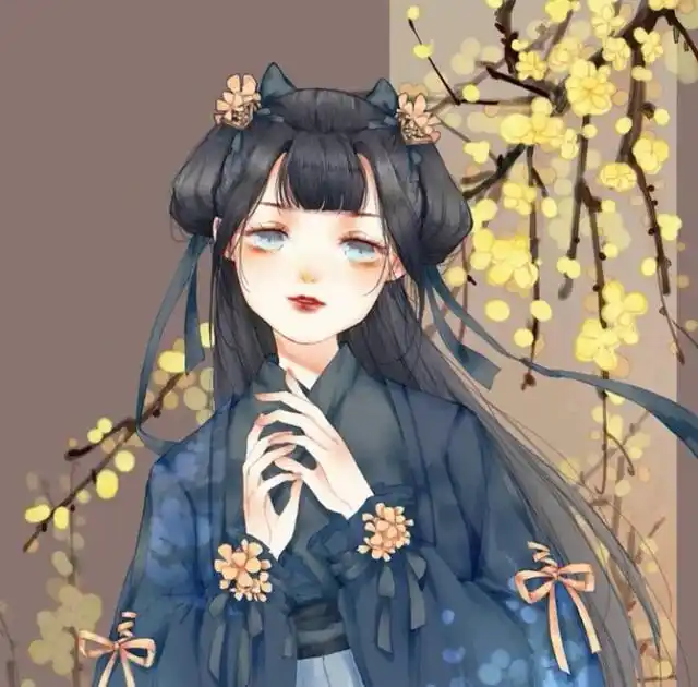 古风动漫少女头像壁纸