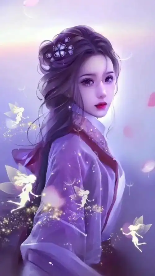 火萤 视频:古风漫画美女