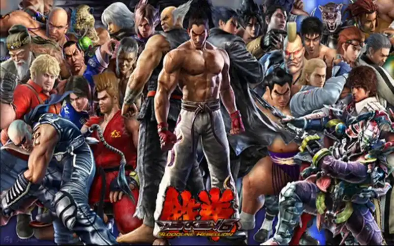 ppsspp铁拳6nvd大哥高清贴图包含40位角色12p高清贴图