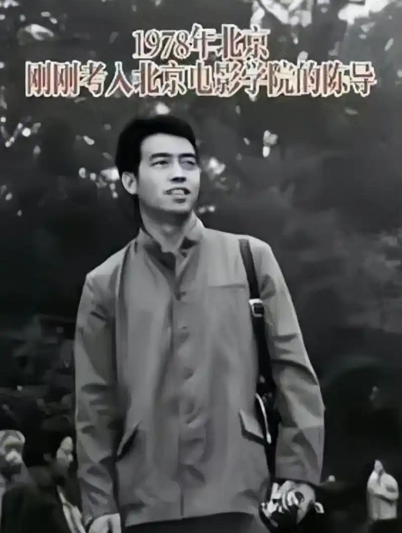 陈飞宇和陈凯歌真的很像,陈凯歌年轻的时候还是很帅的.