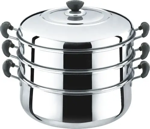三层蒸锅加大号