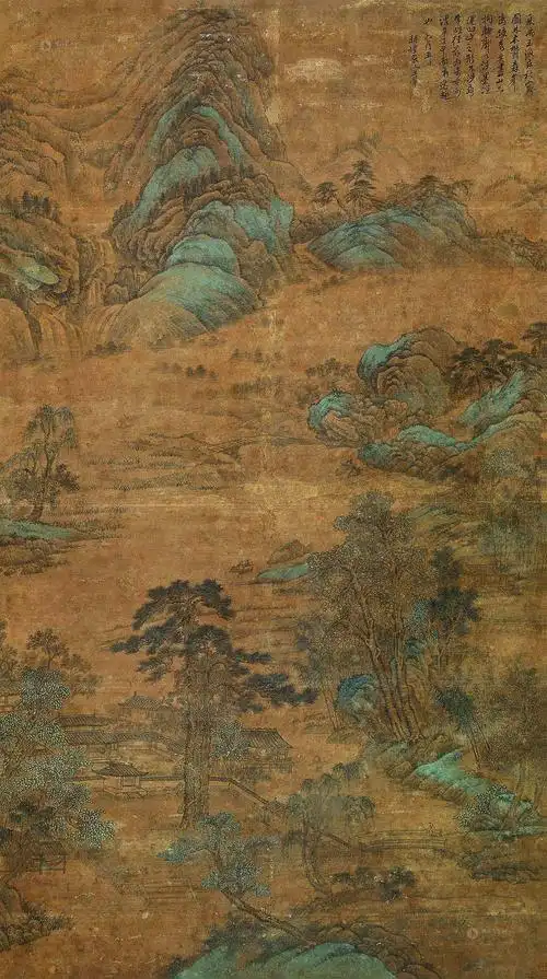 【渔庄秋霁图 立轴 绢本】拍卖品_图片_价格_鉴赏_绘画_雅昌艺术品拍