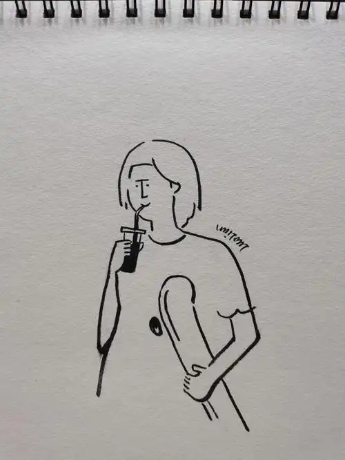 ins风  #极简  #极简主义  #极简手绘  #100天极简手绘打卡  #简笔