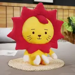 莱阳公仔王源同款向日葵小狮子毛绒玩具布娃娃太阳花玩偶女生 如图