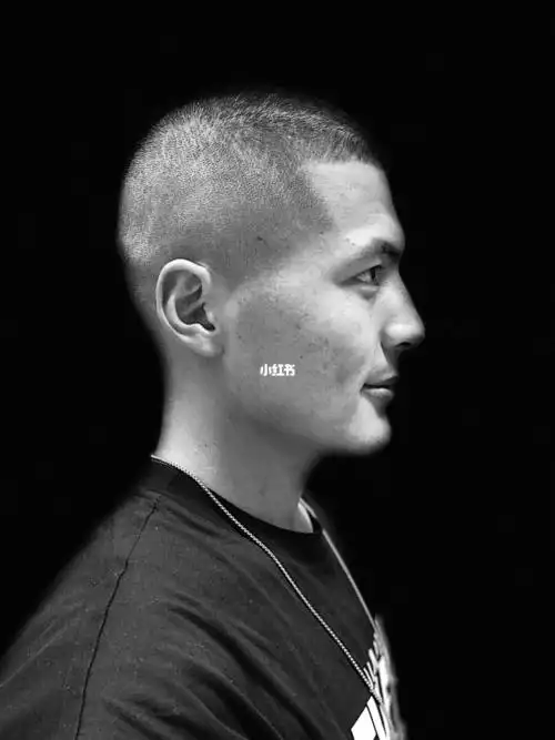 美式渐变圆寸_超市_寸头_文案_剪头发_时尚_发型