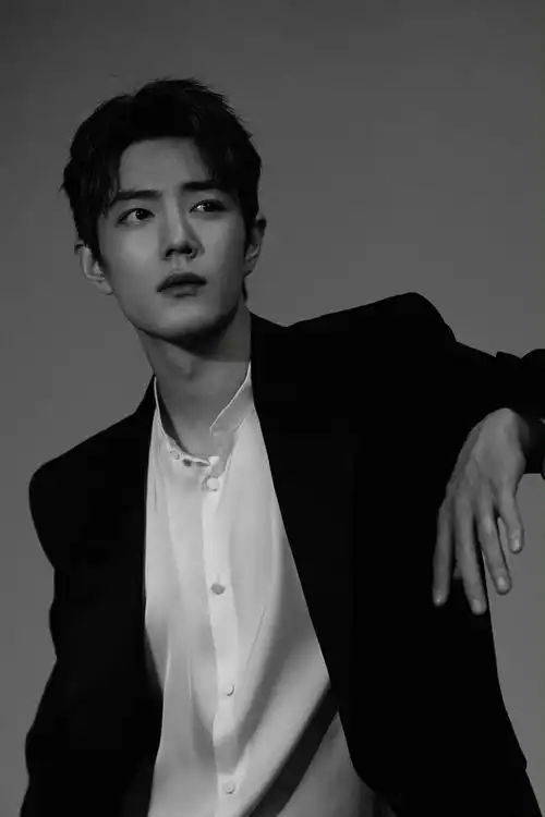 我爱黑白,高贵清冷又气质的肖战,好绝!