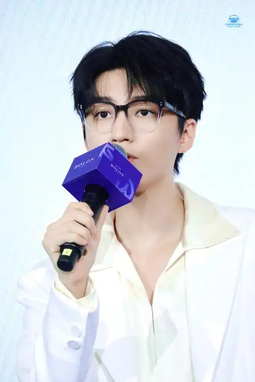 王俊凯半框眼镜