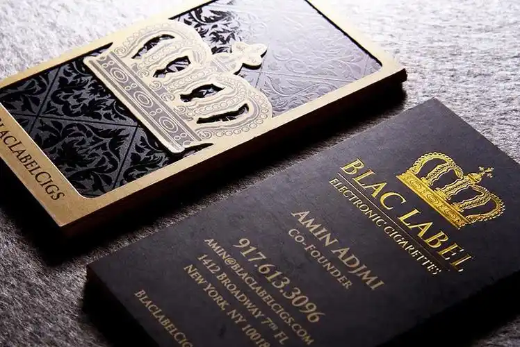 12款工艺精致的高档名片设计