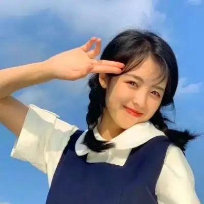 真人版可爱女生头像小清新萌(精选20张)