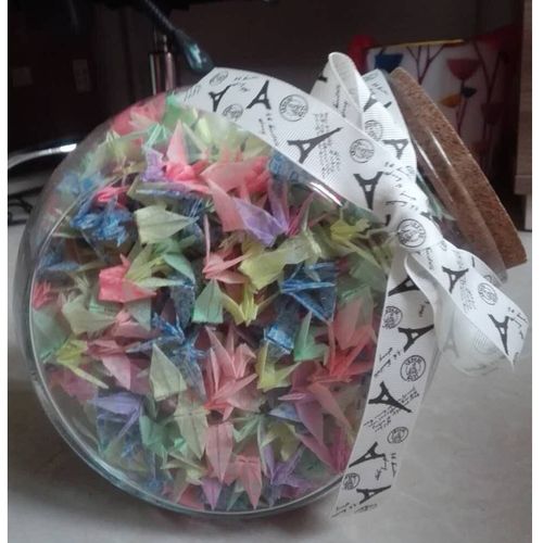 特价千纸鹤折纸成品夜光