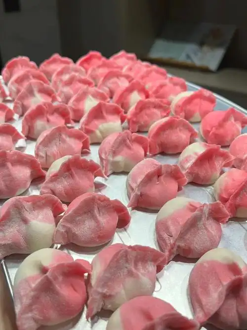 彩色饺子09玉米猪肉馅