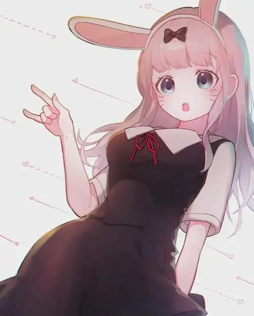 动漫美图:兔耳娘