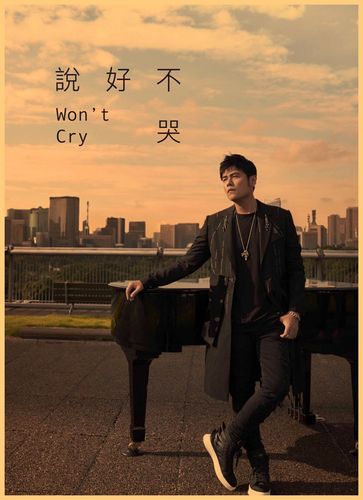 周杰伦jay专辑封面海报周董电影海报明星贴纸墙贴现代装饰画