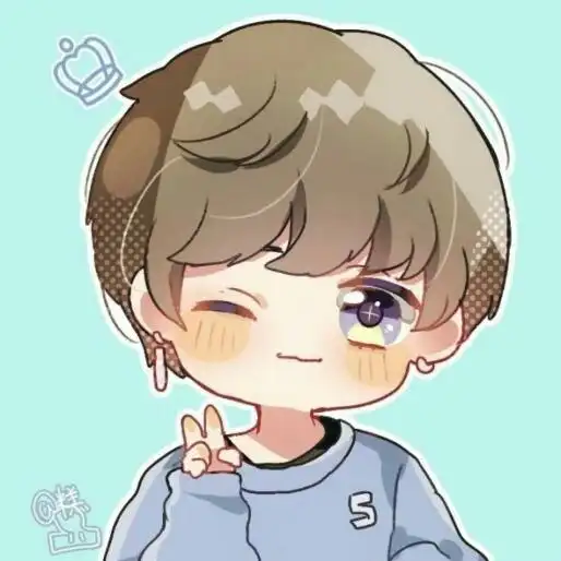 q版黄明昊 富贵 justin huang 偶像练习生_文化娱乐