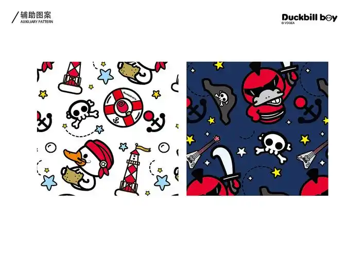 鸭嘴兽男孩潮酷版图库:海盗