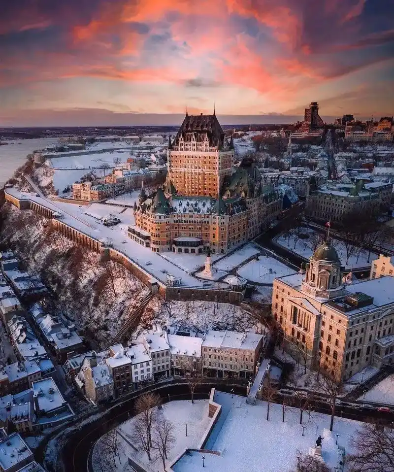 魁北克城——加拿大第一座城市,原为加拿大的首都,1608年法 - 抖音