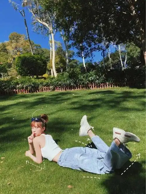 少女拍照姿势大集合集美学起来