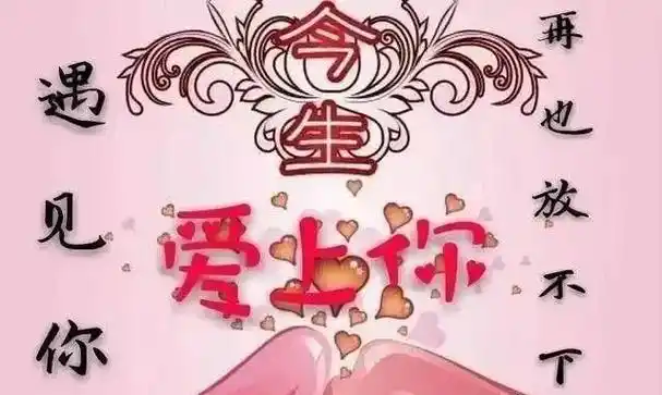 情人一辈子能有着这样的相亲相爱才不负牵手之情