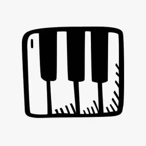 关键词 : 黑色,白色,简笔,钢琴键,手绘[声明] 觅元素所有素材为用户