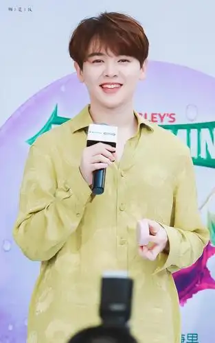 今日份身穿绿色衬衫的清新尤|尤长靖|绿色|笑容_新浪新闻