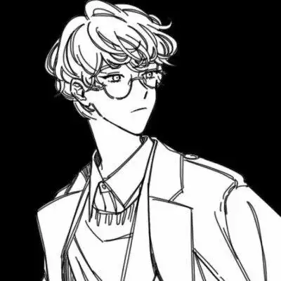 头像 线稿 400400卡通男生侧脸简笔画简笔画男生侧脸铅笔动漫二次元