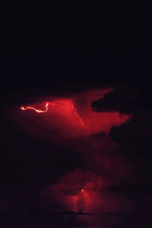 可上图这样的闪电 估计见过的人也不多