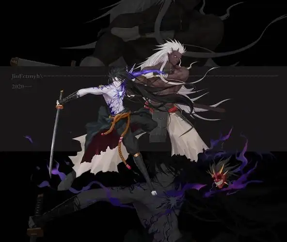 画一个剑鬼三觉立绘