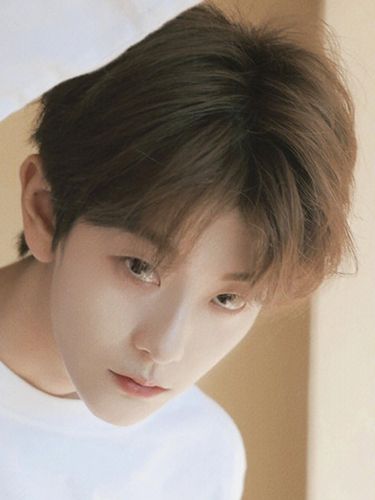 假发男韩系中分短发帅气微卷刘海网红拍照写真道具自然蓬松全头套