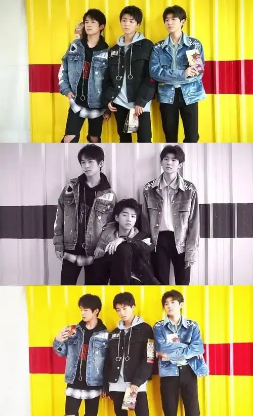 阳光帅气憨憨是这三人tfboys,没错啦|壁纸